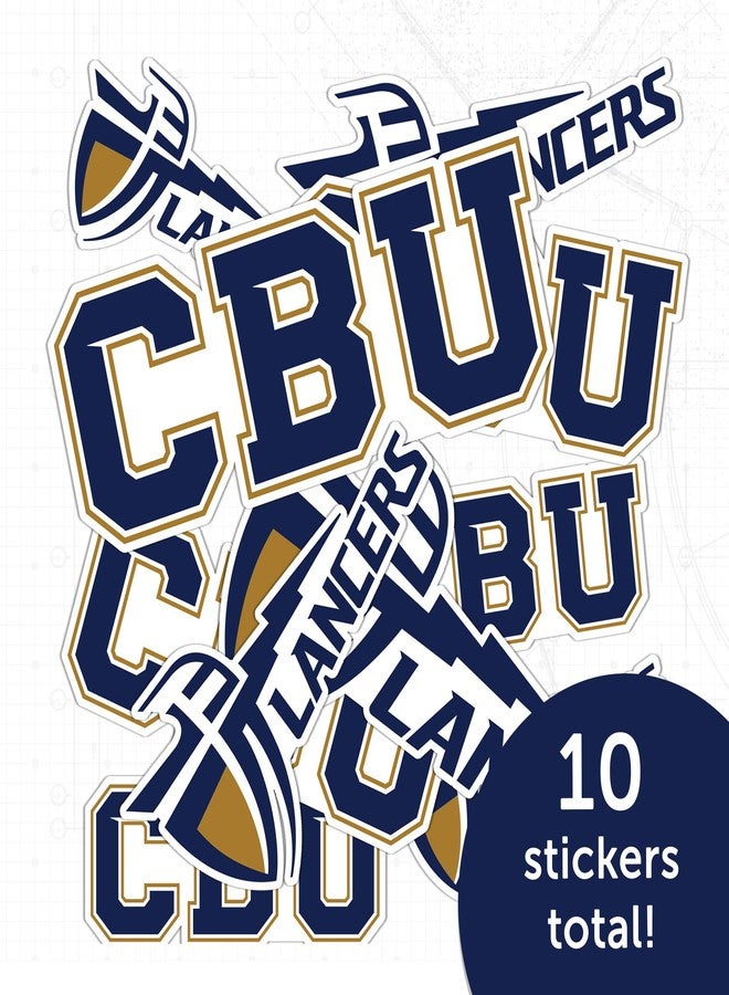Desert Cactus California Baptist University Sticker California Baptist Lancers Vinyl Decal Laptop Water Bottle Car Scrapbook Sheet (Type 1-1) - Image 5