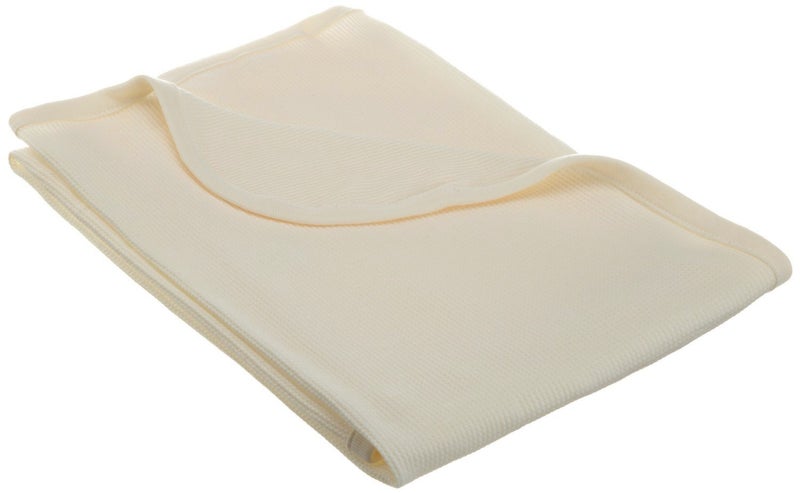 American Baby Company American Baby Company 30 X 40 ThermalWaffle Swaddle Blanket Made with Organic Cotton Natural Color Soft Breathable for Boys and Girls 
