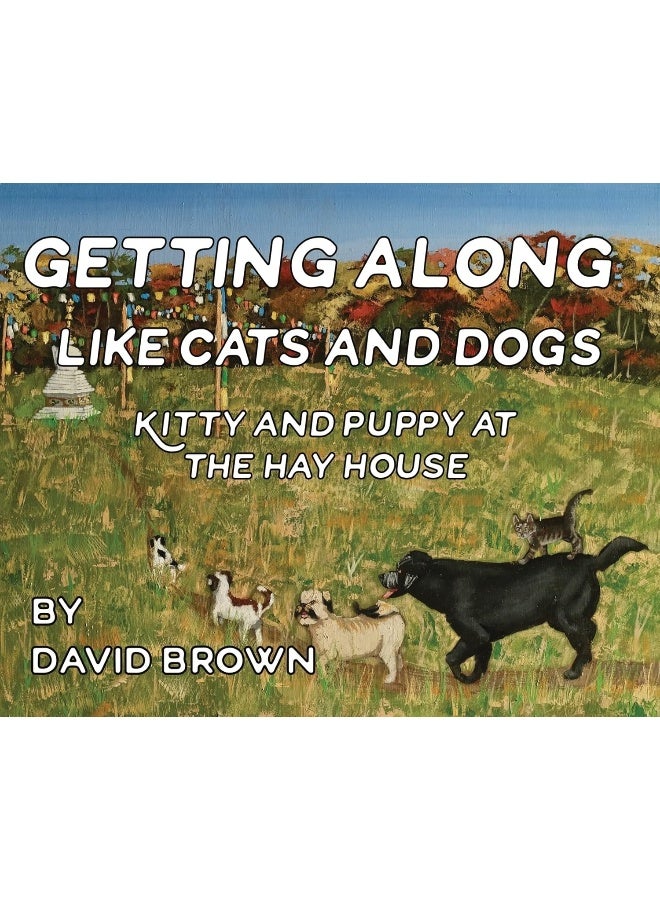 Getting Along Like Cats And Dogs: Kitty And Puppy At The Hay House  - Image 1