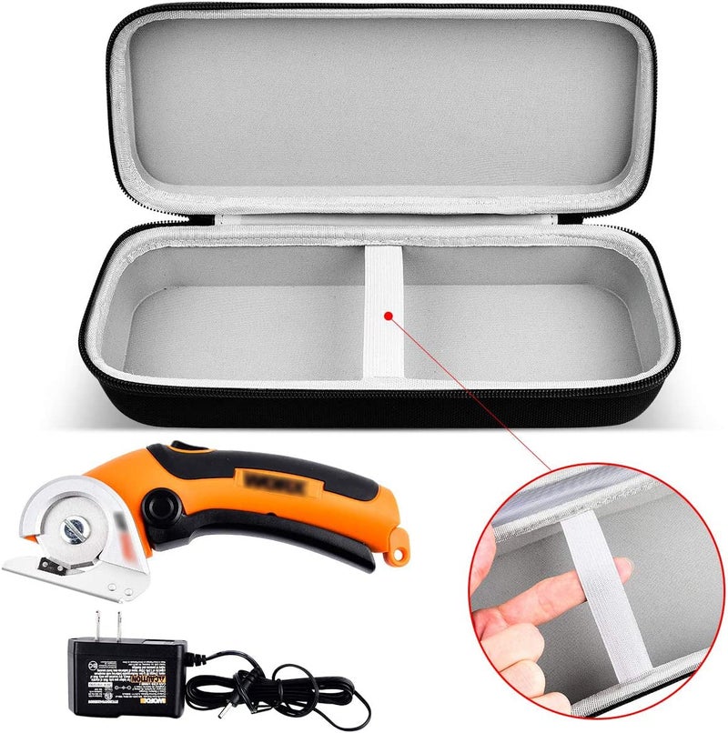 ALKOO Case Compatible with WORX WX082L/ WX081L, Organizer for ZipSnip Cordless Electric Scissors, Fabric Scissors, Rotary Cutter - Image 2