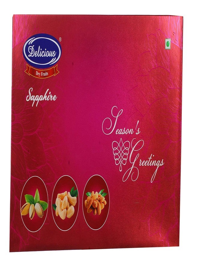 Delicious Premium Celebrations Sapphire: Assorted Rich Dry Fruit Gift Box For Premium Indulgence - Image 2