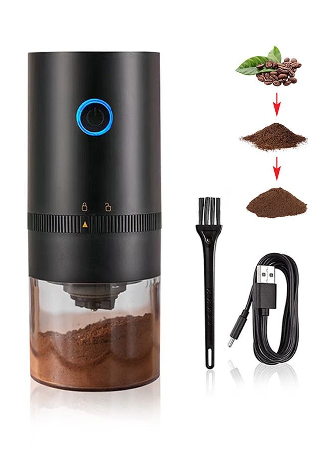 Electric Coffee Grinder with Adjustable Grind Setting for Office, Travel and Camping  - Image 1