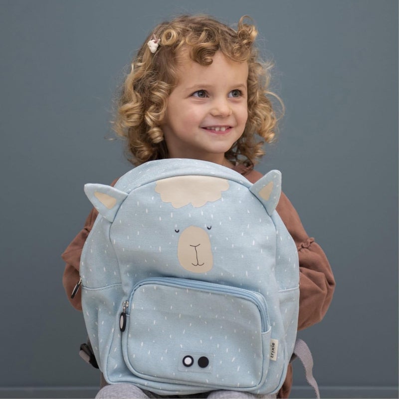 Trixie Mr. Alpaca Backpack for Kids - Water-Resistant Daypack - Image 5