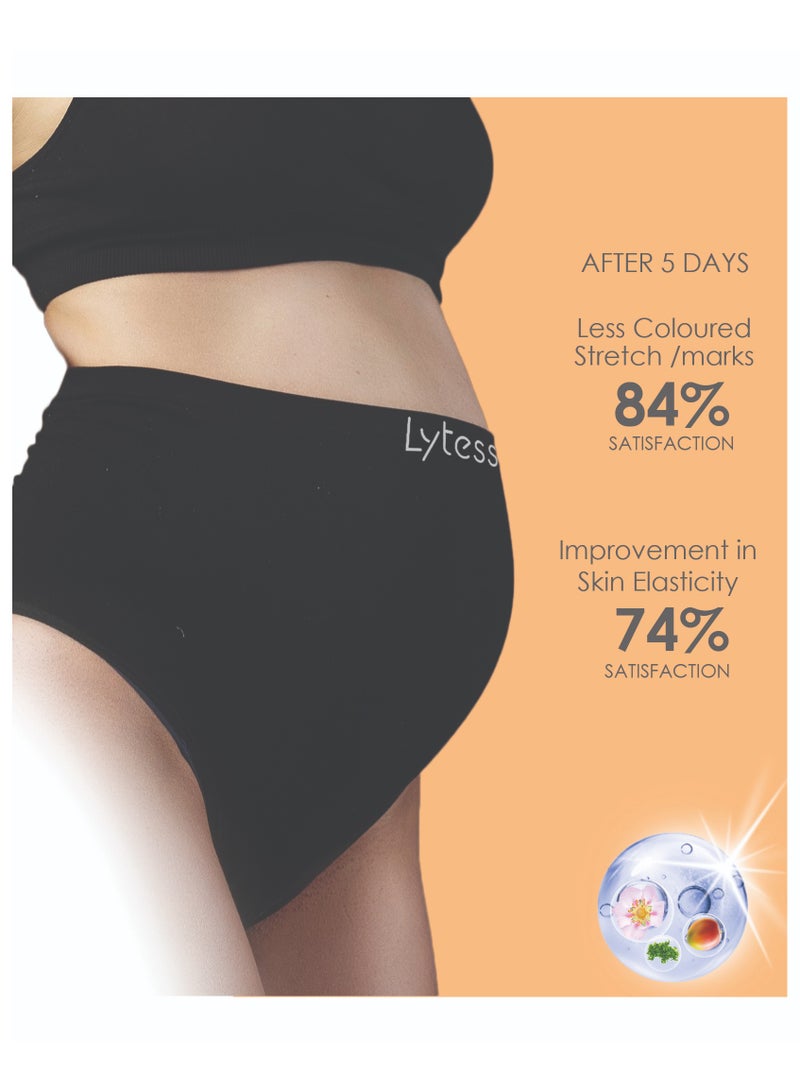Lytess شورت الحمل العالي الخصر من لايتس لمكافحة علامات التمدد، أبيض، XXL - Image 2