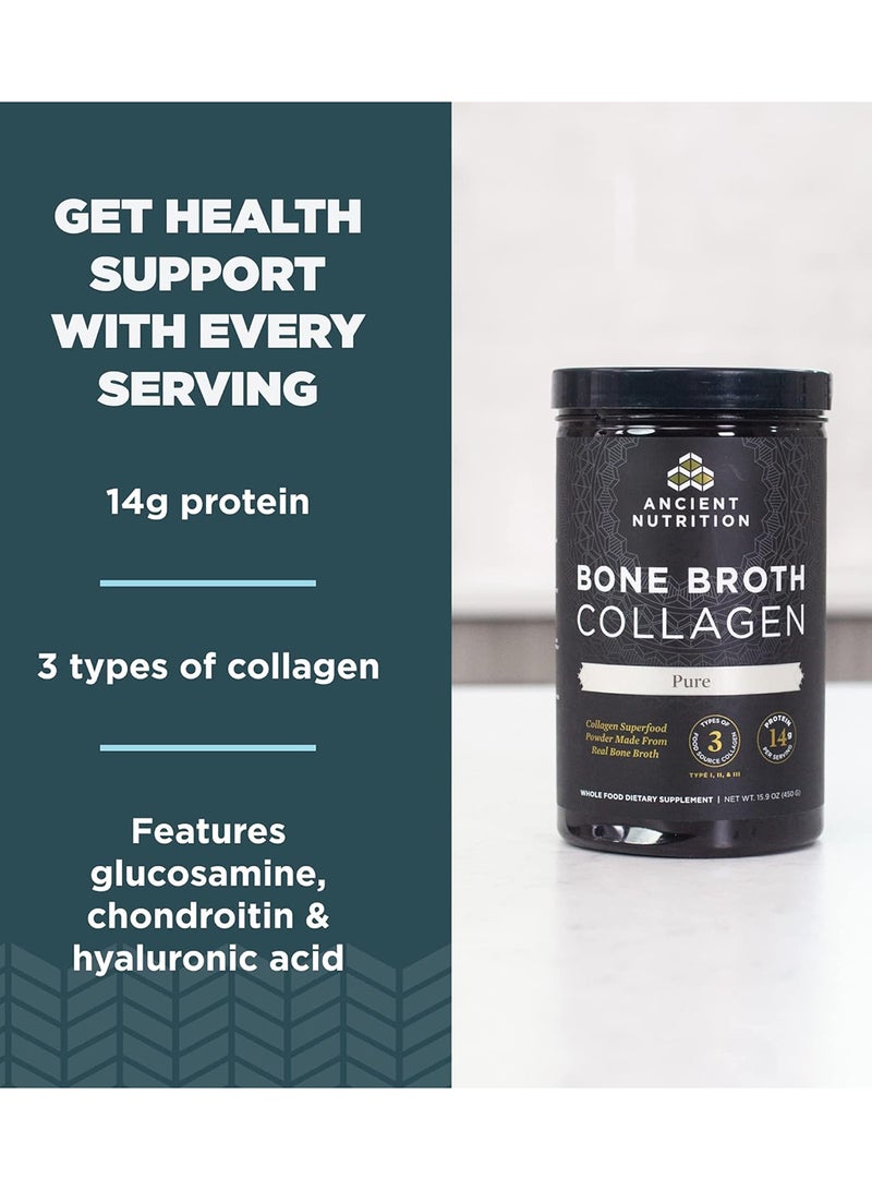 آينشنت نيوترشن د. اكس إنشينت نوتريشن‏, كولاجين نقي، 15.9 أونصة (450 جم) - Image 4