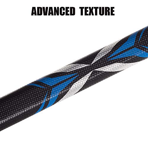 MAZEL Ultra-light Golf Putter Grip for Men - 2.0 Advanced Surface Texture Non-slip Golf Grip,Great Comfortable Feel and More Consistent Stroke. (Black Blue) - Image 4