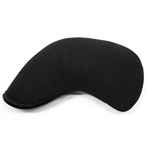 barudan golf Big Number Neoprene Golf Wedge Covers Set - 4pcs Iron Covers 48 52 56 60 Degrees - Club Head Covers Headcover for Men Golfers (Black with White#) - Image 5