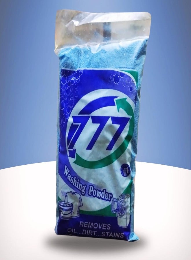 ASHA 777 Detergent Washing Powder | Detergent Powder, Blue Surf That Dissolves Easily & Removes Tough Stains - Image 3
