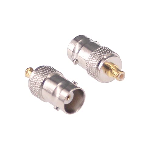 RFaha 4pcs MCX Male to BNC Female Connector RF Coaxial Coax Adapter(F70-4) - Image 3