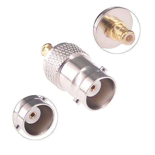 RFaha 4pcs MCX Male to BNC Female Connector RF Coaxial Coax Adapter(F70-4) - Image 4