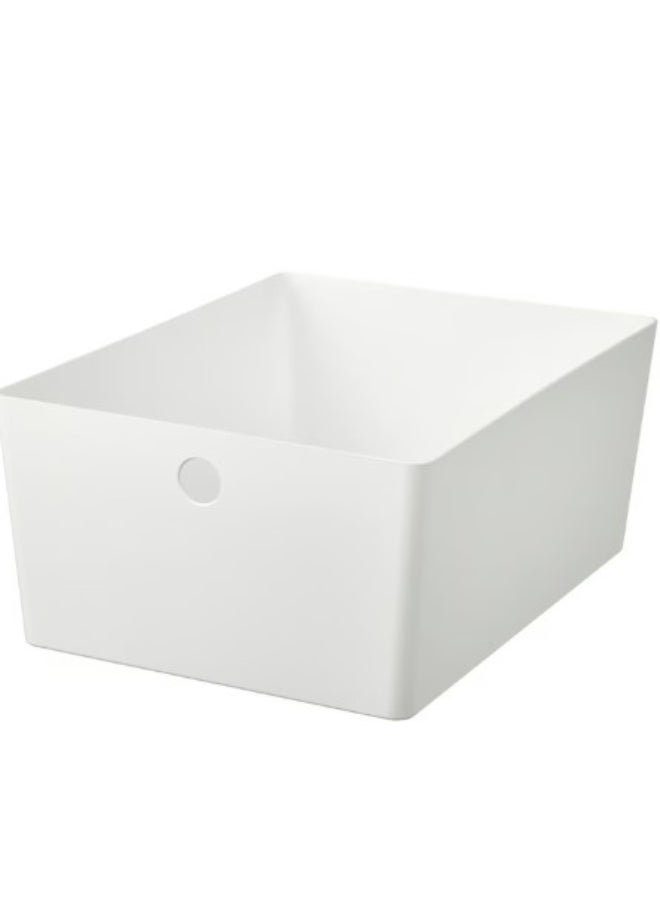 IKEA (IKEA) Box, white, 26x35x15 cm  - Image 1