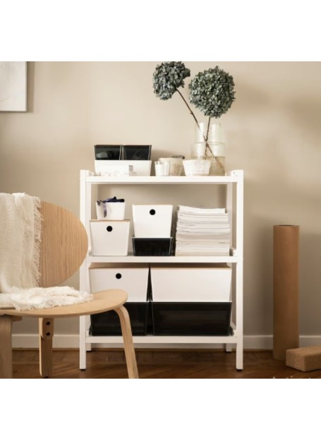 IKEA (IKEA) Box, white, 26x35x15 cm  - Image 5