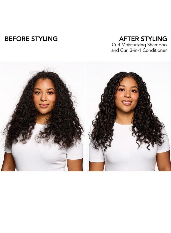 بامبل آند بامبل شامبو مرطب للشعر المجعد من بامبل آند بامبل | لتجعيدات الشعر المرطبة | مضاد للتجعد + آمن على اللون | مجعد، مموج، ومموج | مع زيت الجوجابا، زيت الأفوكادو + زيت جوز الهند | الحجم القياسي، 8.5 أونصة سائلة. - Image 2