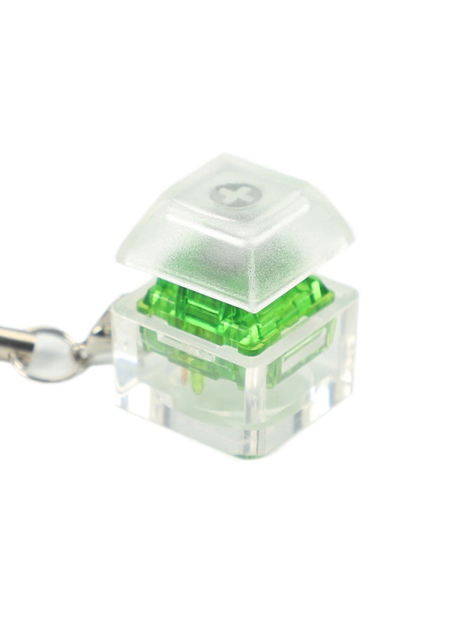 Generic - Single Cherry Mx Keyboard Keycap Tester Frame Ttc Jwk Mechanical Keyboard Experience Axis Body Digital Computer-Color:Cherry Mx Tea Shaft Test Shaft - Image 1
