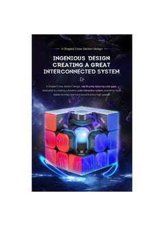 MoYu MoYu Super Weilong 20 Magnets Ball-Core Maglev UV Coated Lite Version 3x3 Speed cube  - Image 4