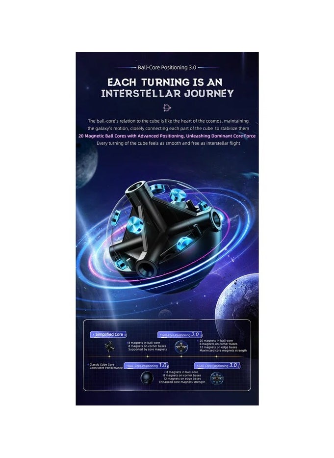 MoYu - MoYu Super Weilong 20 Magnets Ball-Core Maglev UV Coated Lite Version 3x3 Speed cube - Image 1
