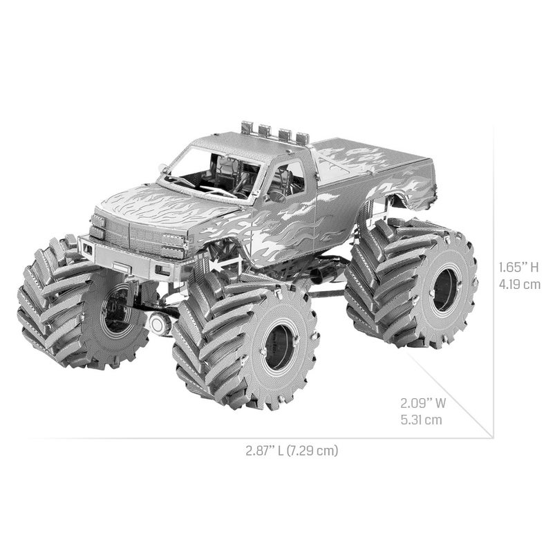 Automobile Engineering Vehicle Diy Handmade 3D Metal Puzzle Adult Three-Dimensional Model Assembled Puzzle High - Image 1
