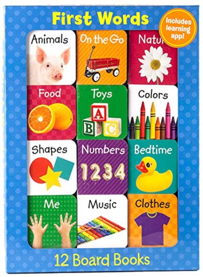 First Words (12 Book Set & Downloadable App!) 