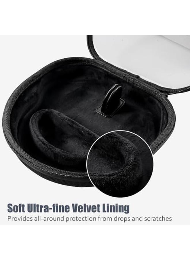 Procases Smart Case For New Airpods Max Headphone Hard Case Supports Sleep Mode Waterproof And Dustproof Protective Portable Organizer Bag Black - Image 5