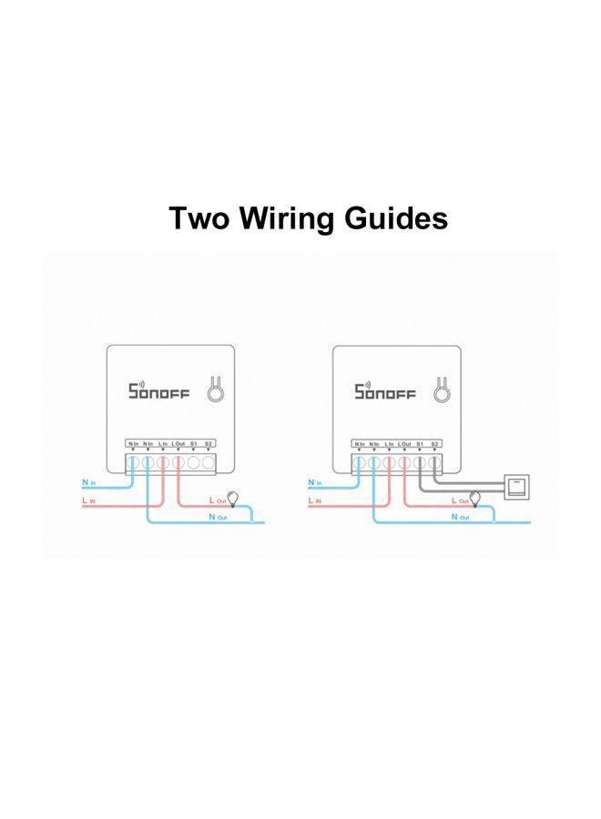 NIBEMINENT 4-Piece Remote Control Smart Switch Set White - Image 2
