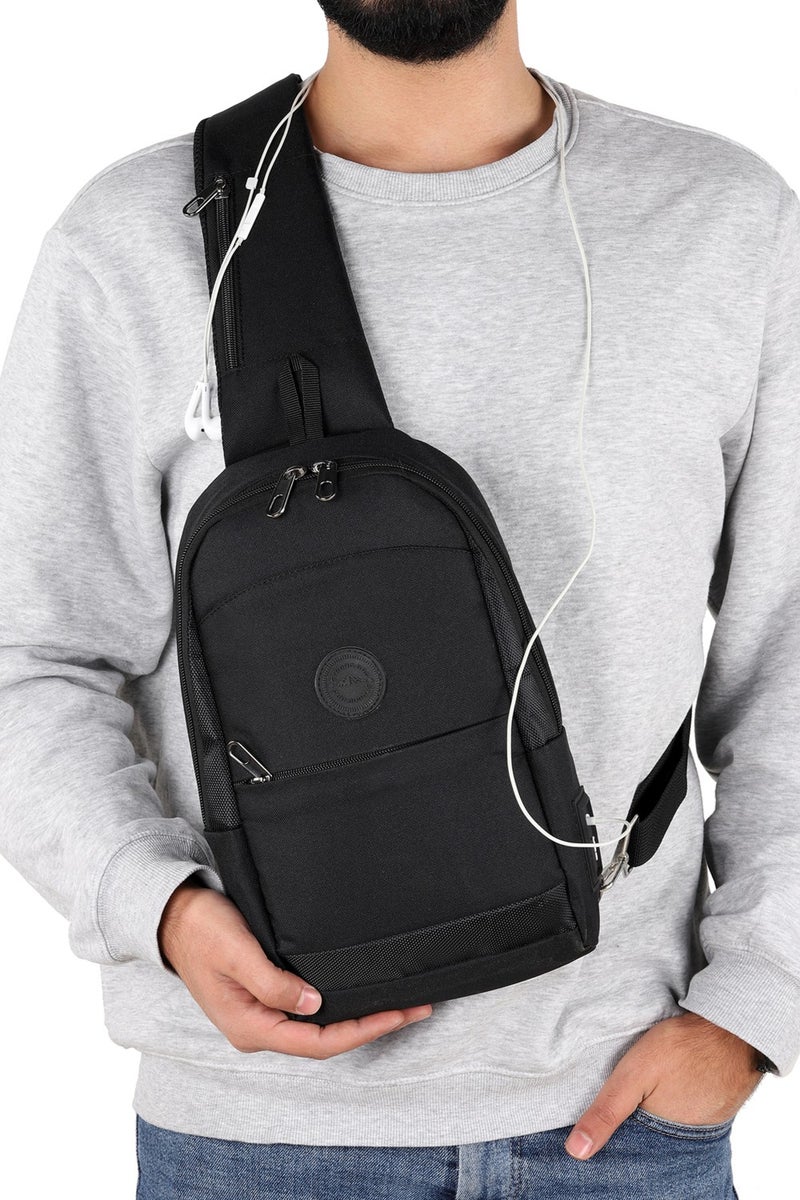 Strong Bag Strong Headphone Output Single Arm Chest and Backpack Bag, Crossbody Bag Body Bag TK01  - Image 1