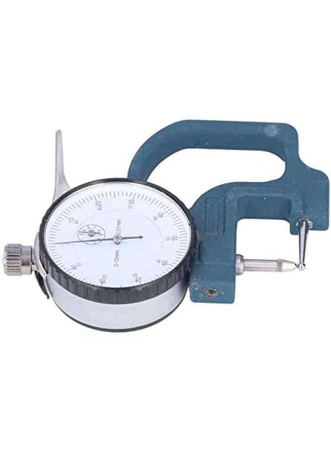 مقياس سمك قرص سبائك الألومنيوم 0-10 مم أداة قياس للورق والأفلام والجلود - Image 3