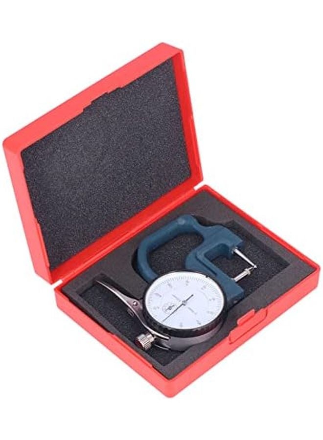 مقياس سمك قرص سبائك الألومنيوم 0-10 مم أداة قياس للورق والأفلام والجلود - Image 5