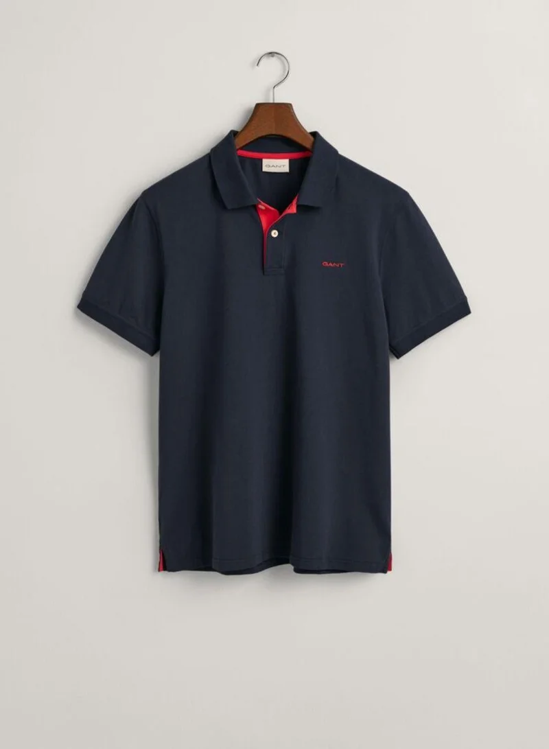 GANT  Gant Contrast Piqué Polo Shirt for Men | Best Price UAE