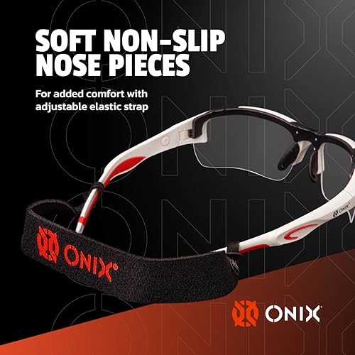 ONIX Pickleball Falcon Eyewear Sun Protection Non-Slip Nose Piece Modern and Lightweight Secure Design - Image 5