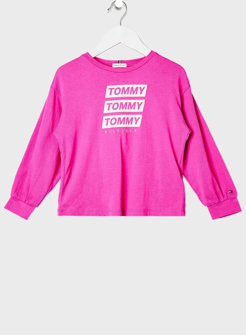 TOMMY HILFIGER Kids Graphic T-Shirt