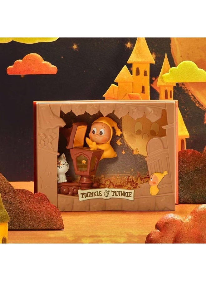 عام وميض وميض تضيء سلسلة المشهد يدوية الصنع لعبة أطفال هدية صندوق أعمى يدوية الصنع الديكور - Image 4