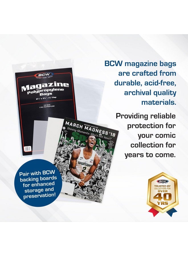 BCW 100 Magazine Bags - Image 2