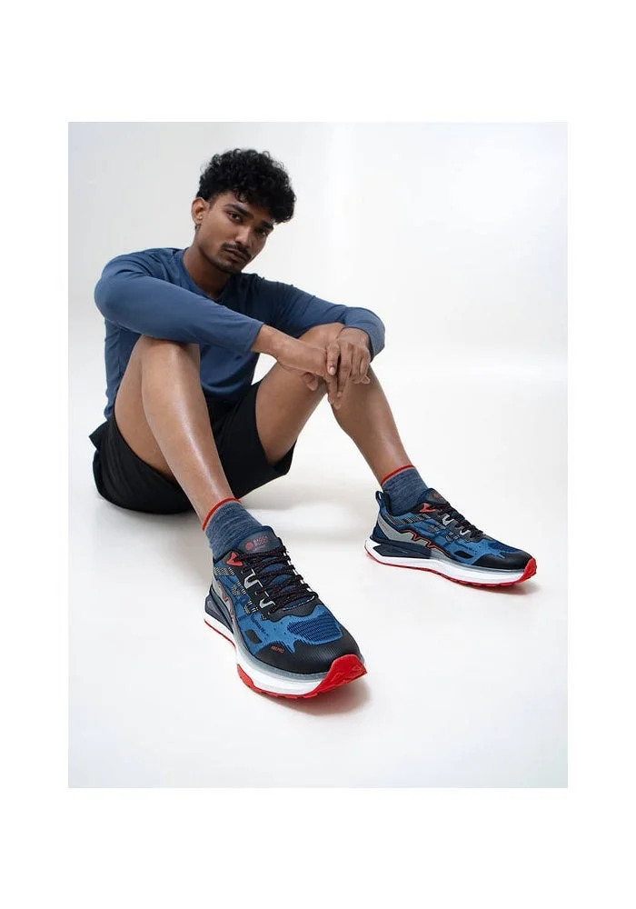 باكا بوتشي أحذية تدريب رجالية شبكية برباط - مجموعة أكزيوم