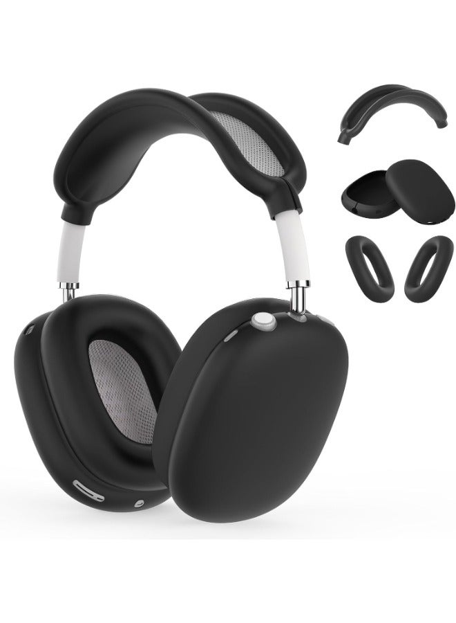 Explore top notch AirPods Max silicone covers. Ultimate protection anti scratch easy install. Stylish black design. Enhance your Apple AirPods Max experience now