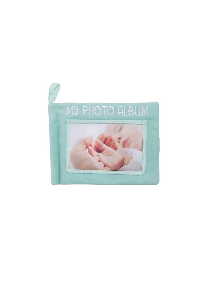 Pearhead Plush Photo Album, Baby Shower Registry Addition, Gender Neutral Baby Toy, 8.75x6.25x0.75 Inch - Image 1