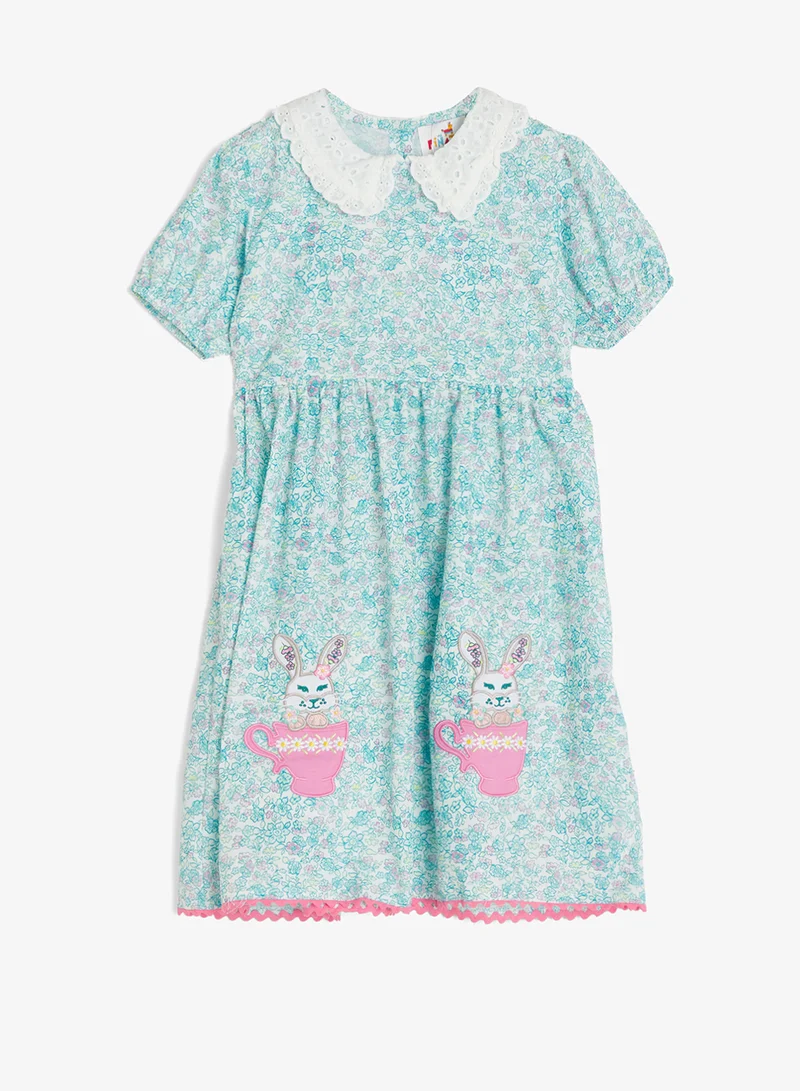 بنياتا collar dress