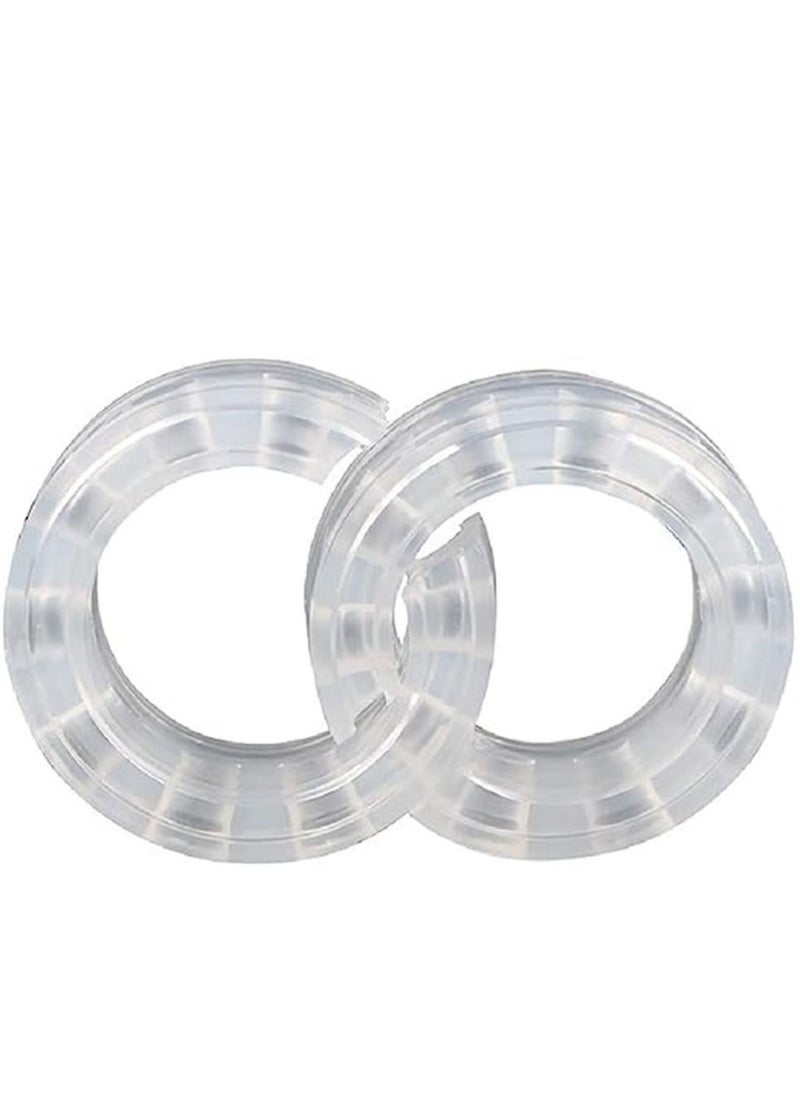Generic 2 Pack Car Shock Absorber, Automotive Suspension Shock Absorber, Universal Car Shock Buffer Power Cushion  Coil Spring Spacer  - Image 1