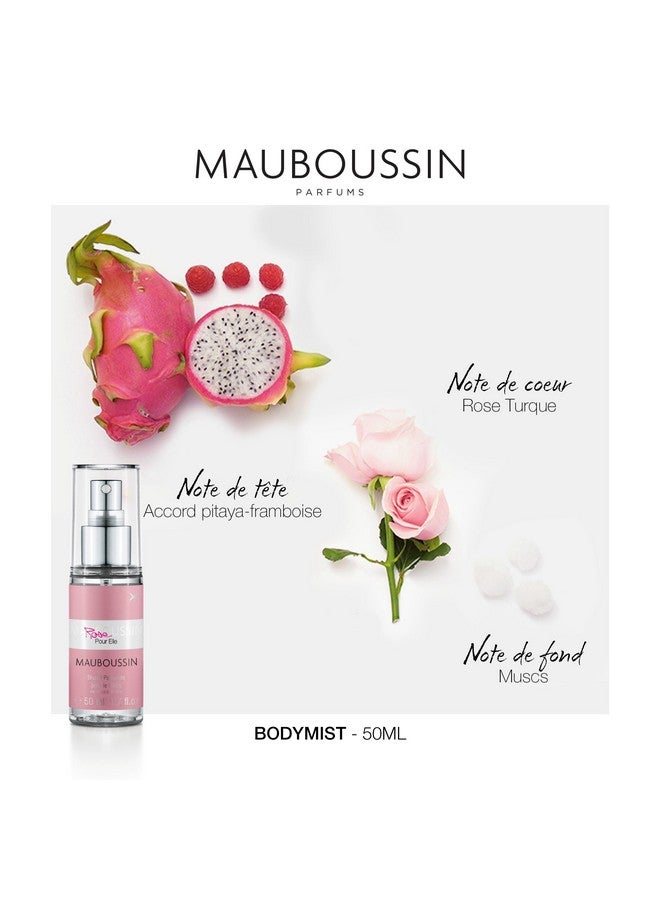 Mauboussin - Pour Elle Body Mist Set : Pour Elle Mist 50ml (1.7 Fl Oz), Elixir Pour Elle Mist 50ml (1.7 Fl Oz) & Rose Pour Elle Mist 50ml (1.7 Fl Oz) - Image 1