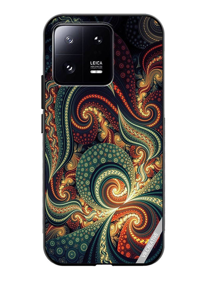 VR CREATIVE Protective Case Cover For Xiaomi 13 Pastel Green Design Multicolour - Image 1