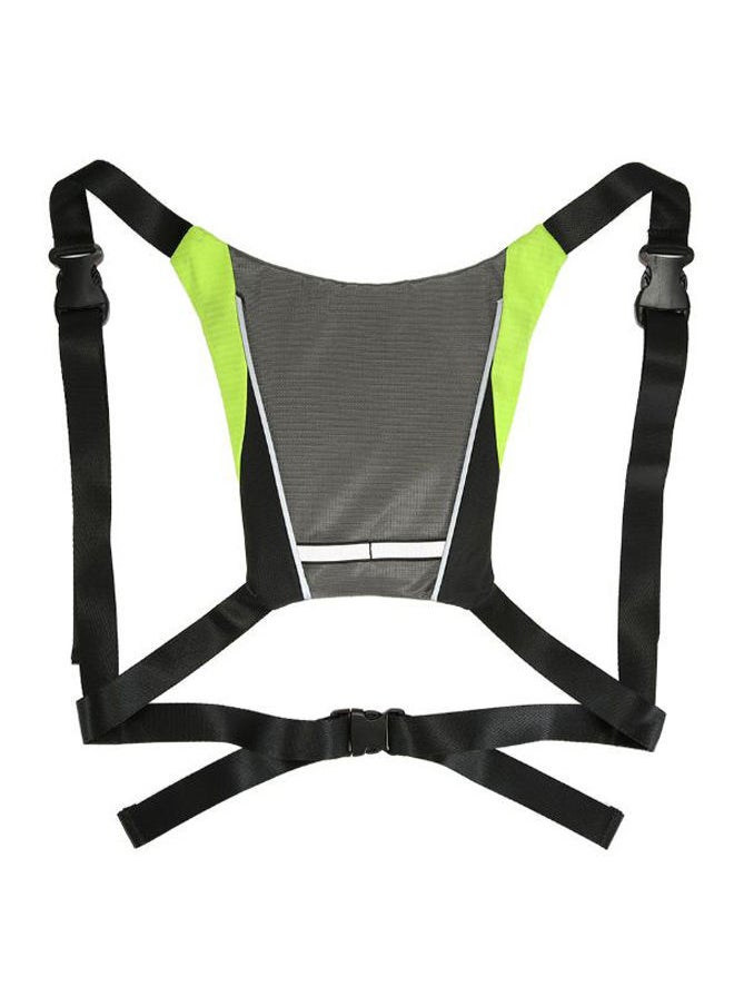 NIBEMINENT - USB Rechargeable Reflective LED Signal Backpack For Bicycle 24 x 24centimeter - Image 1