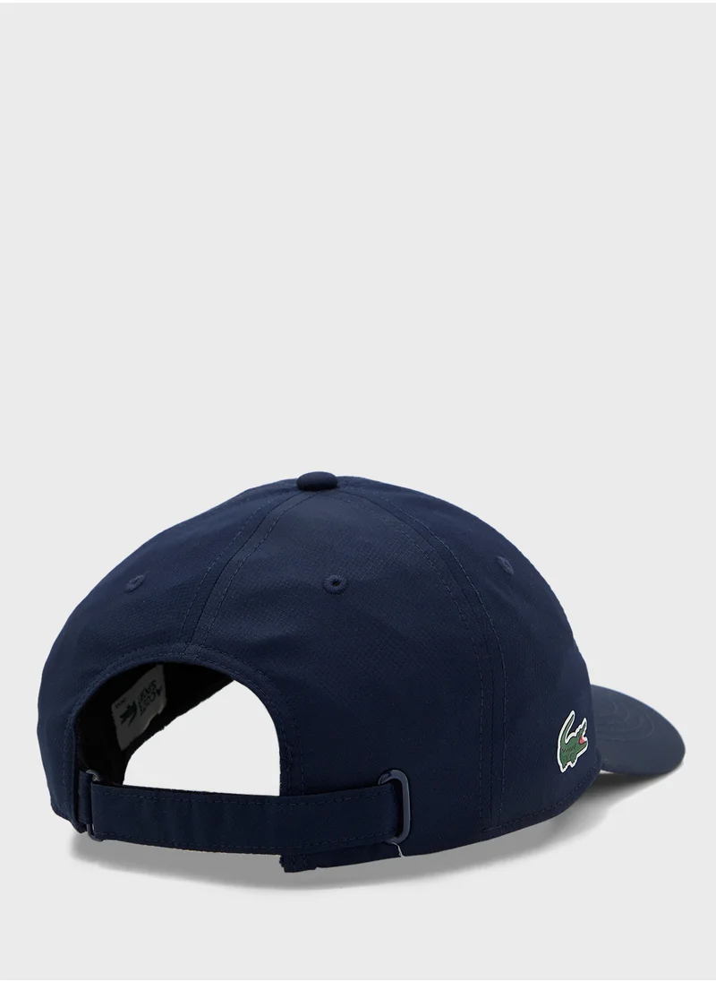 LACOSTE Logo Curved Peak Caps