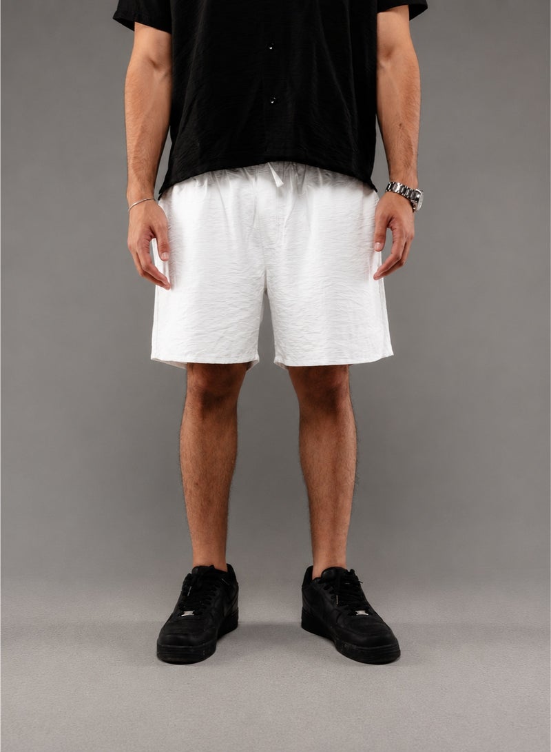 Linen short for men available in (beige , black & white) - Image 4