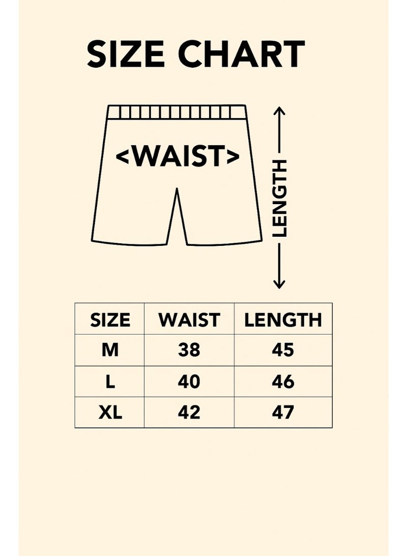 Linen short for men available in (beige , black & white) - Image 5