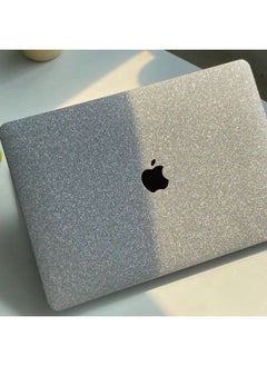 Generic For Macbook Pro Apple Laptop Protective Case Air13/15/16 Inch Protective Case PU Leather Case-Color:Glitter Rose Gold-Applicable Model:(hollow 2018-2020air13 (a1932/a2179/a2337)  - Image 5
