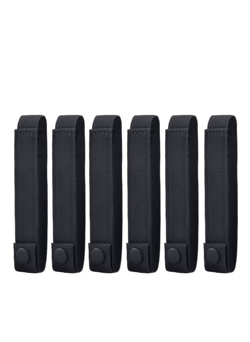 KASTWAVE MOD Strap Tactical Molle Webbing 6 Inches ,Military Accessories,Heavy-Duty Military Accessories for Plate Carrier, Backpack, Molle Panel, and Duty Belt (Black)  - Image 1