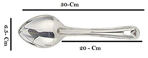 Bartan Star ملعقة تقديم بارطان ستار من الفولاذ المقاوم للصدأ (ملعقة تقديم مرتفعة) - Image 2