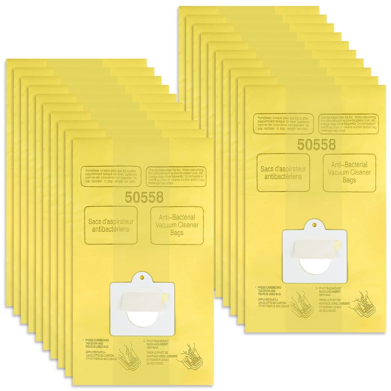 Vacuum Cleaner Bags Fit for Kenmore Canister Type CQ 50555 50557 50558 and Type C5 20PCs By Improvedhand