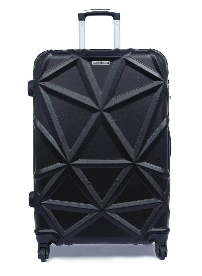 PARAJOHN Hard Case Luggage Trolley for Unisex ABS Lightweight Travel Bag 4 Double Wheeled Suitcase