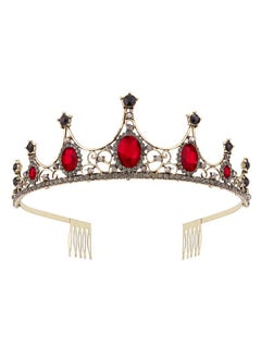 Own, Vofler Queen Of Hearts Vampire Evil Halloween Costume Gold Black Ruby Tiara Crystal Rhinestone Headband For Women Queen Girl Bride Princess Homecoming Birthday Wedding Prom Pageant Party - pzsku/ZBF7149DAC1107D1C73A8Z/45/_/1735567180/bd234fbb-a9a0-4e98-b970-69ef1d24ee47