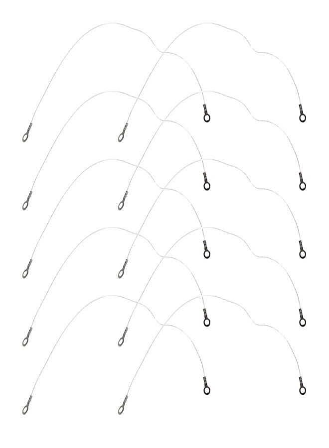 MUCKLILY 10Pcs Cake Slicer Wires Replacement Stainless Steel Wire for Precise Cake Cutting Compatible with Cheese Slicers and Bread Slicing Tools 12.59 Inch - Image 1